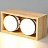 Накладной светодиодный светильник с деревянным корпусом 10W4000K фото 9
