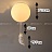 Серия потолочных светильников Мишка на шаре WASTY модель B средний фото 12
