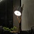 Дизайнерский напольный светильник в скандинавском стиле CATAPULT Темное дерево Белый фото 9