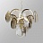 Подвесной светильник 1960S VISTOSI SMOKED GLASS DISC CHANDELIER фото 2