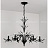 Подвесной светильник с кристаллами К9 Vibrosa FR-170 9 ламп фото 22