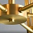 Дизайнерская люстра Liberty в цвете латунь фото 4