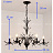 Подвесной светильник с кристаллами К9 Vibrosa FR-170 12 ламп фото 3