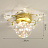 Потолочный светильник FR-176 A золотой фото 2