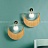 Бра Houtique Masquespacio Wall Lamp Розовый фото 9