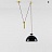 Подвесной светильник Shape up Pendant Hemisphere Black designed by John Hogan K фото 5